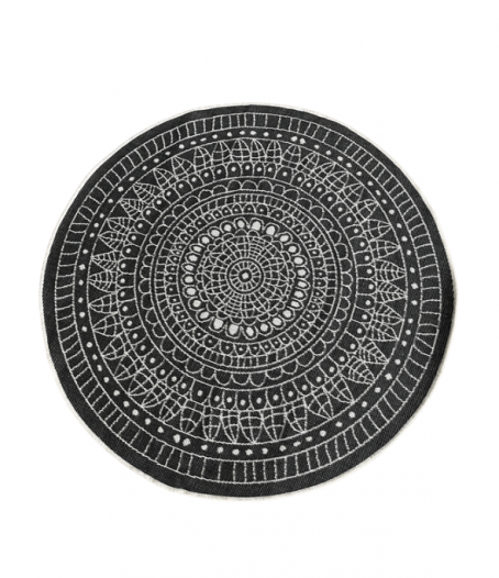 Vaip Circle D140cm tumehall