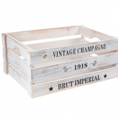 Puidust kast Vintage Champagne