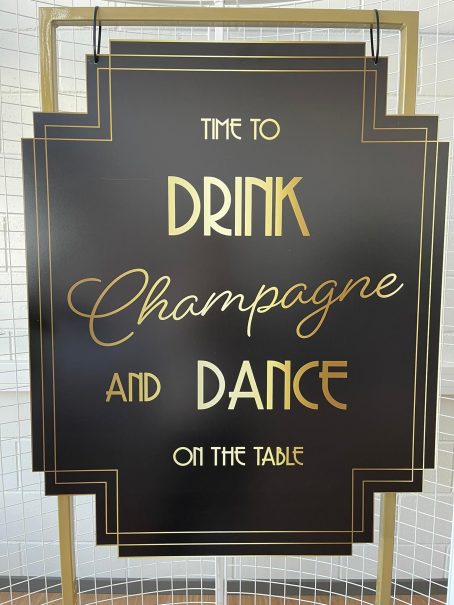 Silt Drink Champagne 100x80cm