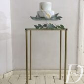 Tseremoonialaud kuldne H77cm