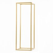 Metallraam/ postament kuldne H90- H200