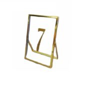 Lauanumber 1-11 kuldne pildiraam