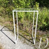 Tseremoonialaud valge H80cm