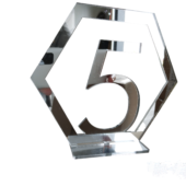 Lauanumber 1-23 hõbe Romb