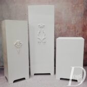 Postament valge Loviide, H50-90