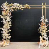 Tseremooniataust kandiline kuldne H250