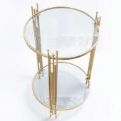 Kohvilaud/abilaud Royal kuldne H62