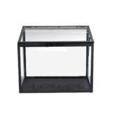 Klaaskarp must H25cm