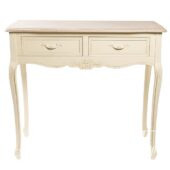 Konsoollaud Retro valge puit H80cm