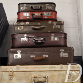 Valik retro kohvreid